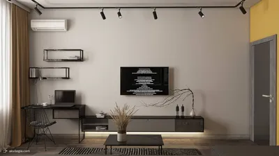 Дизайн двухкомнатной квартиры | дизайн интерьера Аквилегия