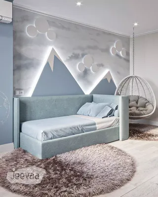 ≡ ➤ Дизайн-проект детской спальни для мальчика ⋆ Фабрика мебели «Mamka™» ᐈ  Эксперт детского пространства