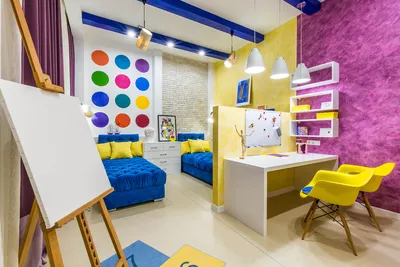 Дизайн детской комнаты для двух мальчиков, в том числе разного возраста,  варианты интерьера + фото