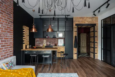 Стиль Лофт в интерьере – 135 лучших фото дизайна, квартиры и дома в стиле  лофт | Houzz Россия