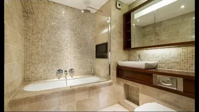 Дизайн плитки в ванной комнате в современном стиле: 80+ фото современной  плитки для ванной