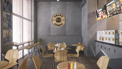 Дизайн проекта кафе в Актау, дизайн кафе, баров, ресторанов и квартир