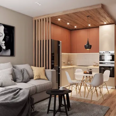 Дизайн-проект квартиры-студии: интерьер и планировка - статьи про мебель на  Викидивании