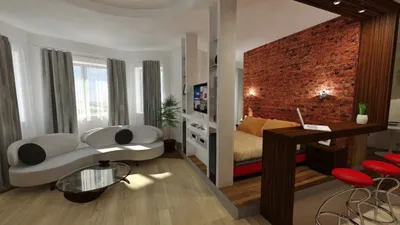 Квартира 35 кв. м.: лучшая планировка однокомнатной квартиры и советы по ее  оформлению