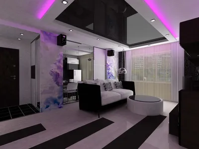 Дизайн интерьера квартиры 50 кв.м. фото - Интернет-журнал Inhomes