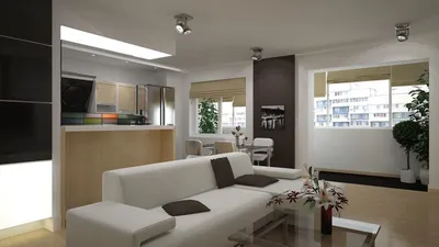 Дизайн комнаты совмещенной с кухней (48 фото), совмещение гостиной и  столовой, ремонт своими руками: инструкция, фото и видео-уроки, цена