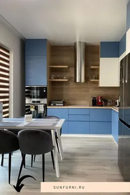 Кухня темно-синего цвета | Кухня, Белая кухня, Стиль