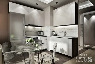 Дизайн проект кухни гостинной 16 кв м » Картинки и фотографии дизайна  квартир, домов, коттеджей
