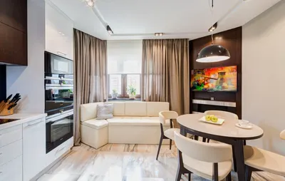 Кухня с диваном - фото лучших дизайн решений по расстановке 2022