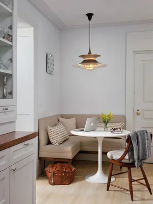 Хочу диван на кухне! 17 дизайнов маленькой кухни с диваном