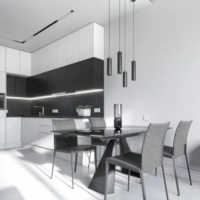 New] The 10 Best Home Decor (with Pictures) - Черно- белая кухня в стиле  хай-тек. Подписывайтесь на нас @dizayn_inter… | Черно-белые кухни, Дизайн  кухни, Интерьер