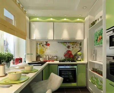 Дизайн кухни 6 кв.м: планировка и оформление - mirujuta.ru
