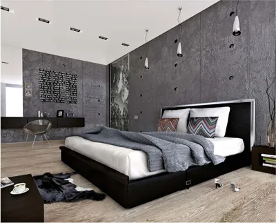 Спальня в стиле лофт - современный интерьер или способ выйти из положения?  – интернет-магазин GoldenPlaza