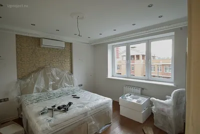Проект интерьера однокомнатной квартиры 50 кв.м. в Подмосковье.
