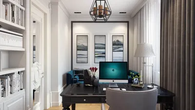 Дизайн рабочего кабинета дома ✓ +50 фото интерьера домашнего кабинета