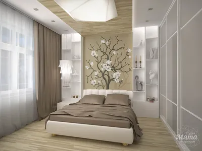 Дизайн проект интерьера спальни в Челябинске — фото, цены, идеи 🏠 Дизайн  интерьера спальни