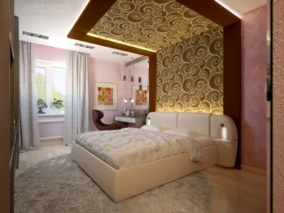 Дизайн спальни - 200 фото идей оформления интерьера спальни