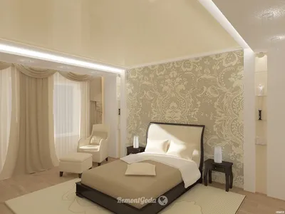 Ремонт и дизайн спальной комнаты своими руками