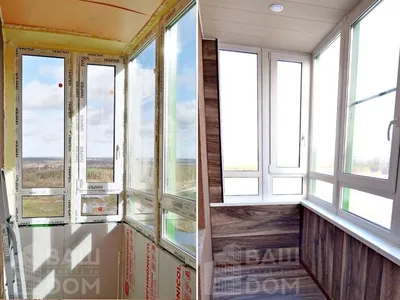 Варианты внутреннего утепления балкона и лоджии - примеры фото.