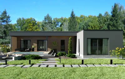 Дизайн фасадов загородных домов. Дизайн фасада загородного дома — Studio  \"AC-Design\"
