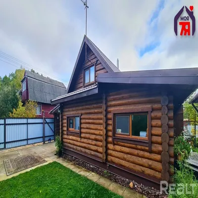 Рядом с Минском продается двухэтажная деревянная дача для круглогодичного  проживания по цене двушки. Смотрим - Realt