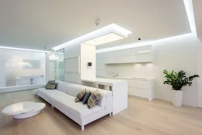 Дизайн квартиры в светлых тонах и современном стиле