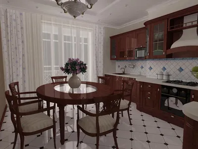 Как оформить интерьер кухни с эркером - мебельная компания Иванова Мебель.