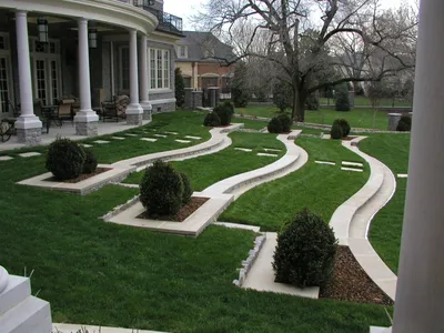 Лучший Ландшафтный дизайн вашего участка своими руками - (130+ Фото идей) |  Backyard landscaping plans, Modern landscaping, Landscape design plans