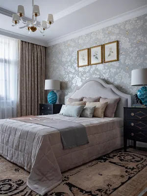 Серые обои в спальне – 135 идей дизайна интерьера спальни с серыми обоями