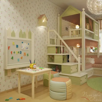 Интерьеры детских комнат | Пугачева Ольга