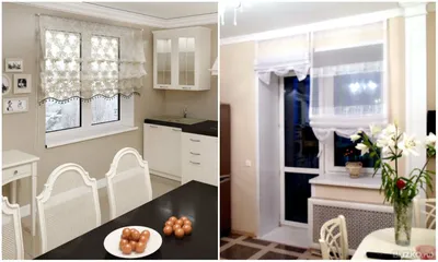 Современные шторы на кухню: стиль, цвет, ткань штор для кухни с балконом,  для маленькой кухни