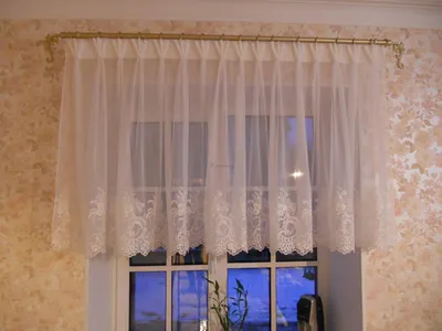 Короткие шторы для кухни в Москве купить недорого, фото цены дизайн