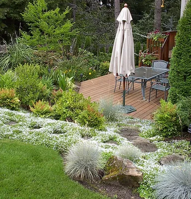Ландшафтный дизайн в маленьком саду - «Сады и Парки»