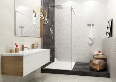 Дизайн плитки для маленькой ванной – как красиво отделать маленькую ванную  комнату плиткой