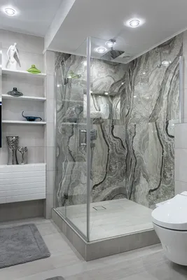 Варианты дизайна ванной комнаты с душевой кабиной — 102 фото, ТрендоДом