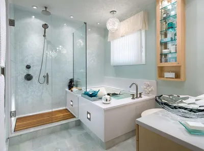 Ванная с душевой кабиной - 88 фото дизайна интерьера маленькой ванной  комнаты с душем, без кабины и с кабиной