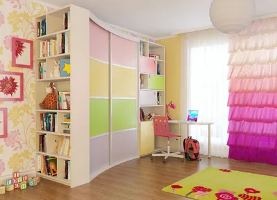 10 красивых шкафов для детской комнаты | Угловой шкаф, Интерьер, Мебель для  детских