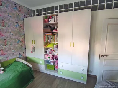 Шкаф в детскую комнату со стеллажом – заказать на Ярмарке Мастеров –  OS2F8RU | Шкафы, Голицыно