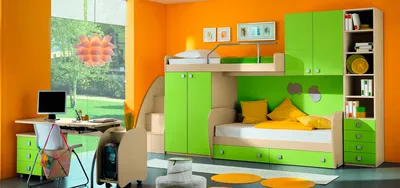 Детская мебель в Ярославле на заказ шкафы, кроватки для девочек и мальчиков  - Мебелеор