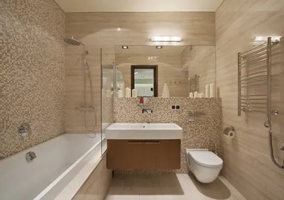 Дизайн маленькой ванной комнаты RemDesign - дизайн интерьера и ремонт