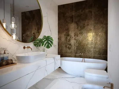 Тенденции дизайна интерьера ванной комнаты
