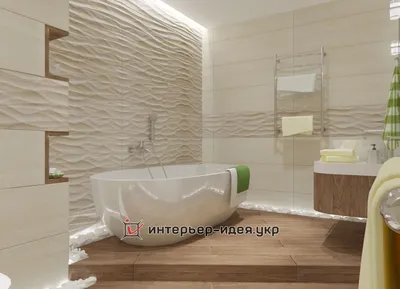 Дизайн современной ванной комнаты с... другой город