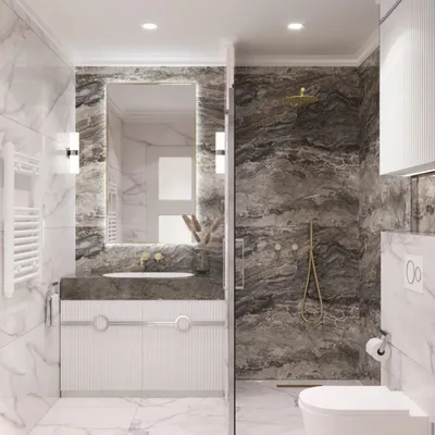 Дизайн ванной — Дизайн интерьера — Студия ➜ INteriorⒾⓃ