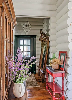 Интерьер в стиле русского деревенского дома | Красивые дома | Дзен