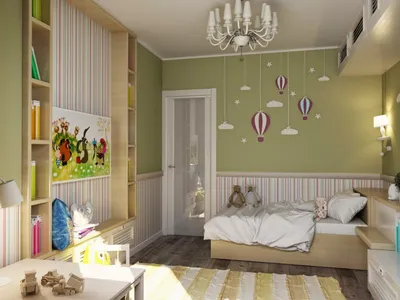 Детская комната 12 кв. м.: основы дизайна и практические решения