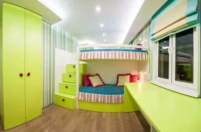 Дизайн детской комнаты 12 кв м для двух девочек — Дизайн, отделка и ремонт  квартиры