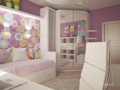 Как оформить детскую комнату 12 кв.м » Картинки и фотографии дизайна  квартир, домов, коттеджей