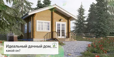 Проекты дачных домов и их строительство из бруса на выгодных условиях в  Беларуси — Ecohome