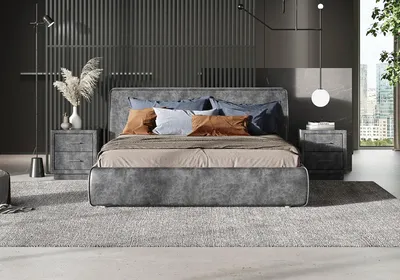 Новый тренд в оформлении спальни 2022 - Двуспальные кровати в стиле Лофт от  фабрики Сонум!