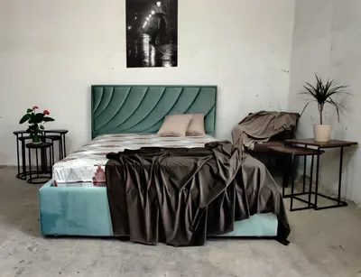Двуспальные кровати в мягкой обивке -- ЗАКАЗАТЬ -- в интернет-магазине АУРИТ